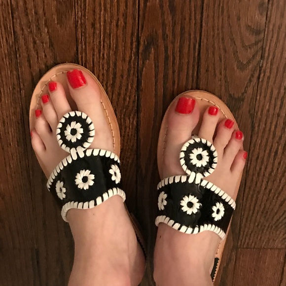 Size 7 Jack Rogers worn once - Picture 2 of 2